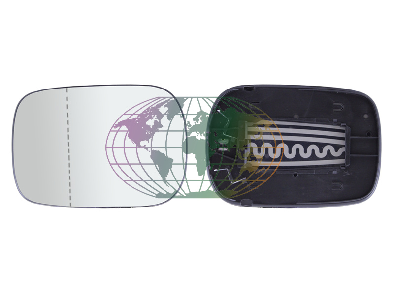 Bodermann Buitenspiegelglas 9681064