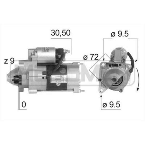 Huismerk Starter 220031A