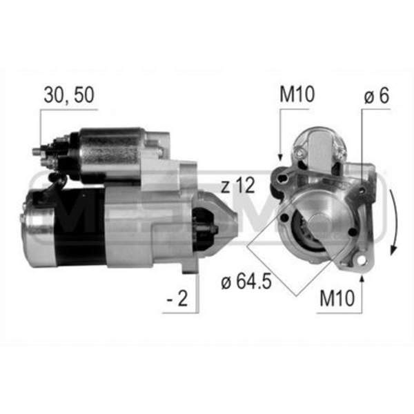 Huismerk Starter 220039A