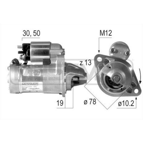 Huismerk Starter 220047A