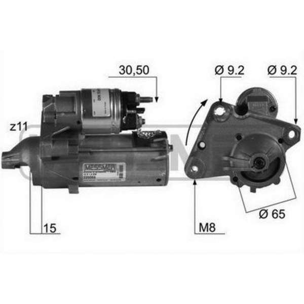 Huismerk Starter 220068A