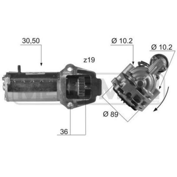 Huismerk Starter 220157A