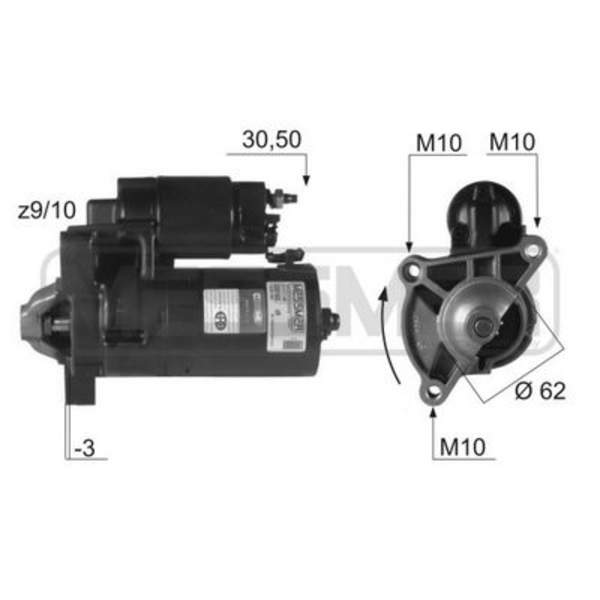 Huismerk Starter 220163A