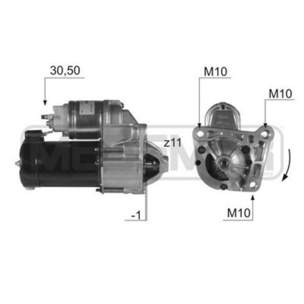 Huismerk Starter 220402A