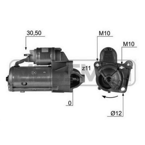 Huismerk Starter 220436A