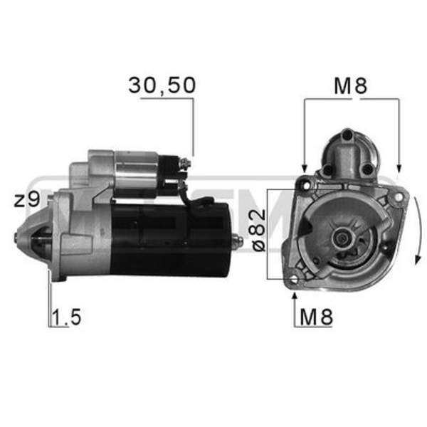 Huismerk Starter 220679A