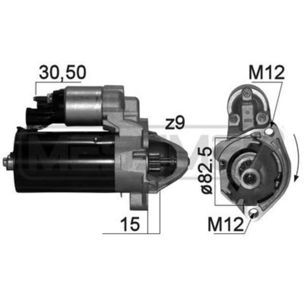 Huismerk Starter 220870A