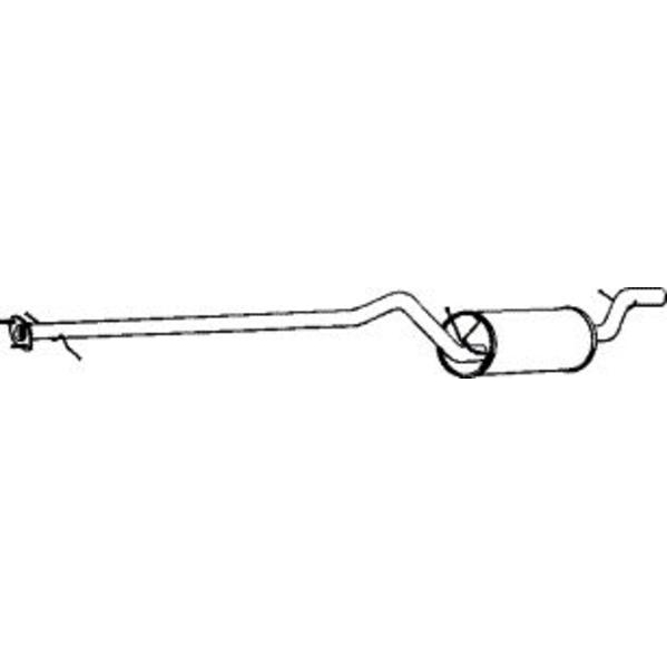 Romax Midden-/einddemper 15 2 048