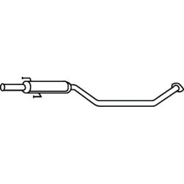 Romax Midden-/einddemper 55 2 138