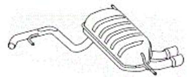 Romax Achterdemper 60 4 137