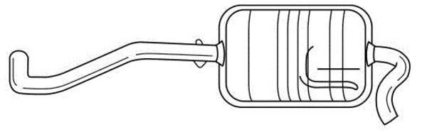 Romax Achterdemper 60 4 159