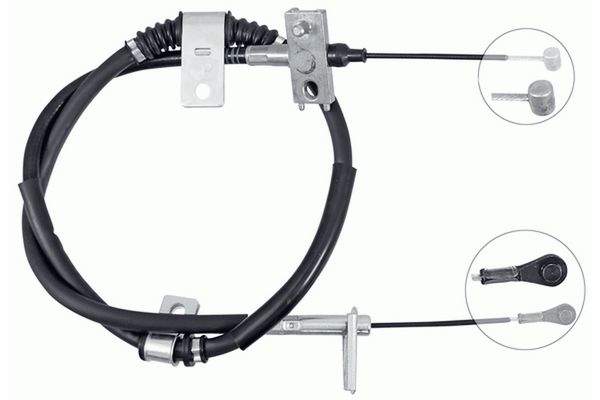 Hitec Handremkabel K17460