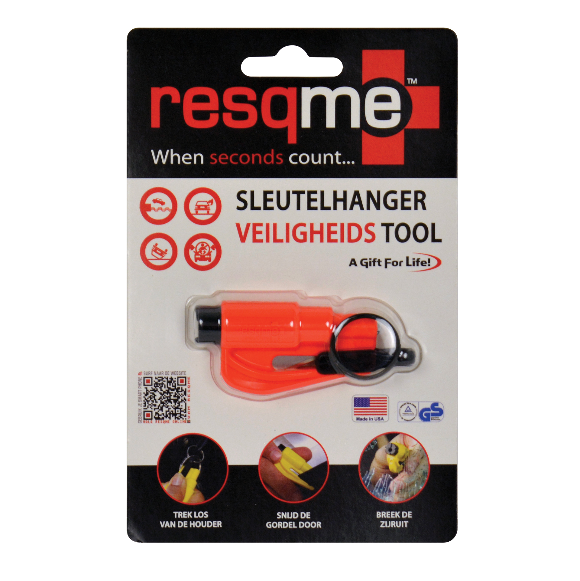 Lifehammer Sleutelhanger ResQMe 0110043