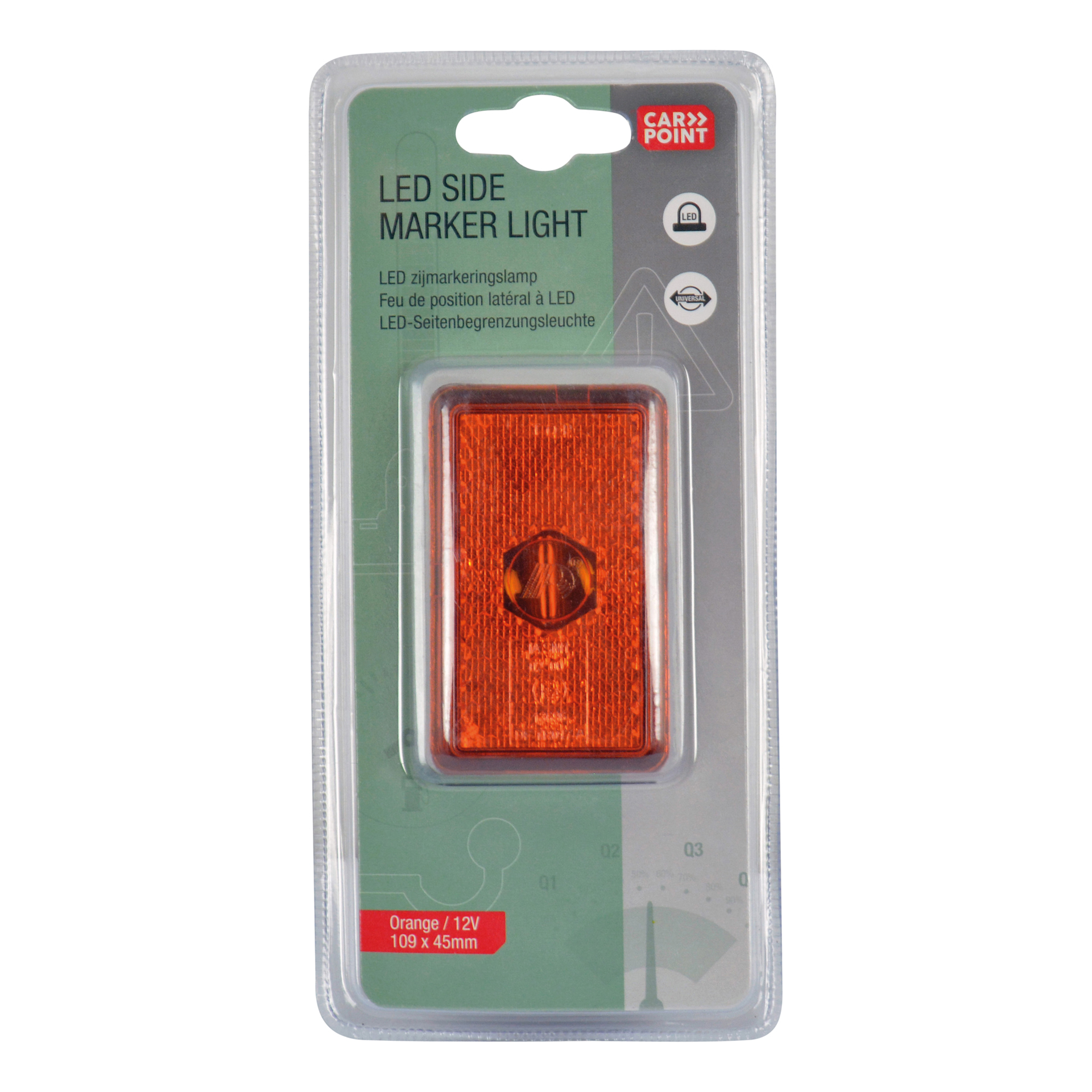 Carpoint Carpoint 12 Volt Markeringslamp Oranje 0414003