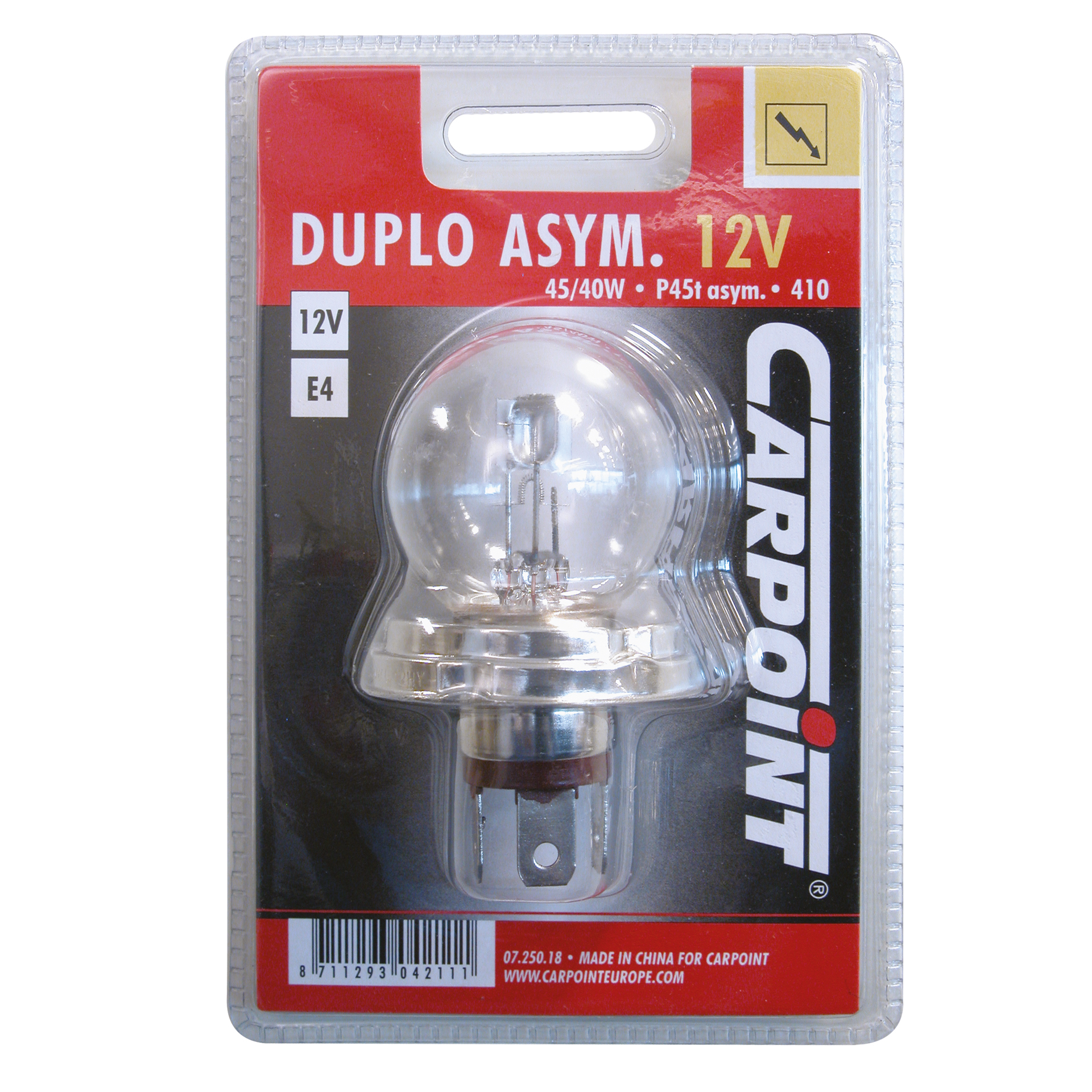 Carpoint Carpoint Duplo Asym. 45/40W P45t/410 Blister 0725018