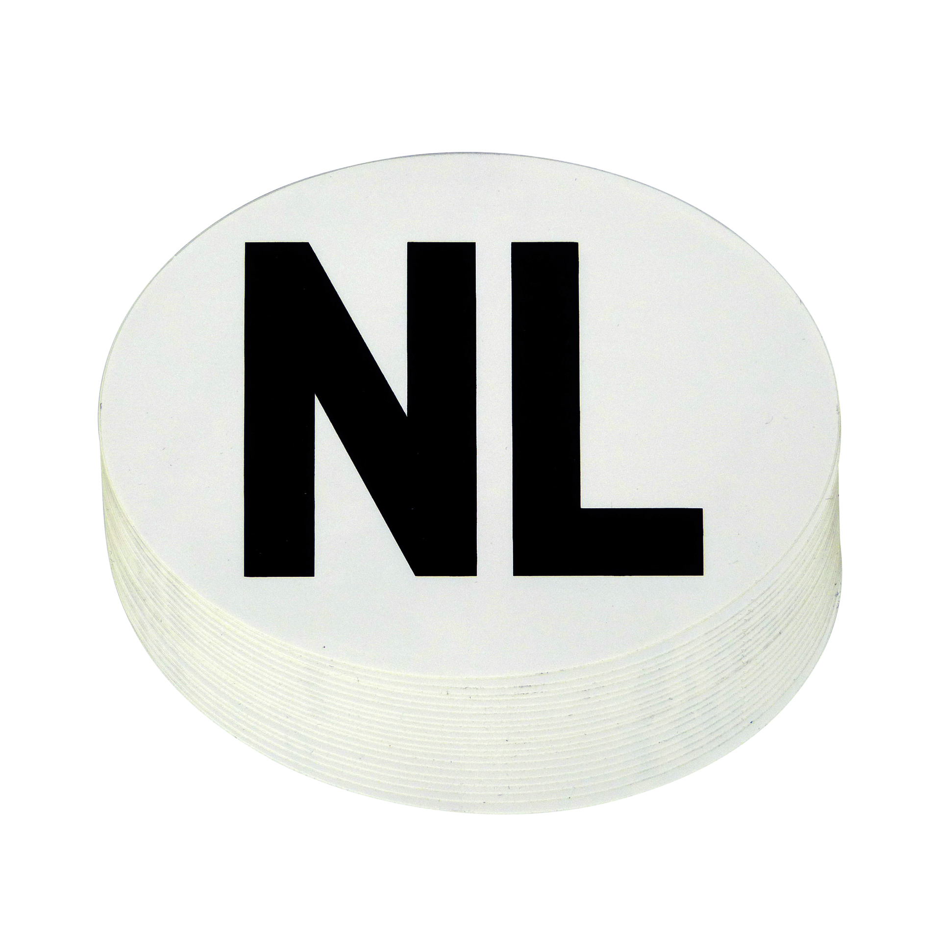 Carpoint Carpoint NL Sticker Wit 112x80mm 20 Stuks 1316049