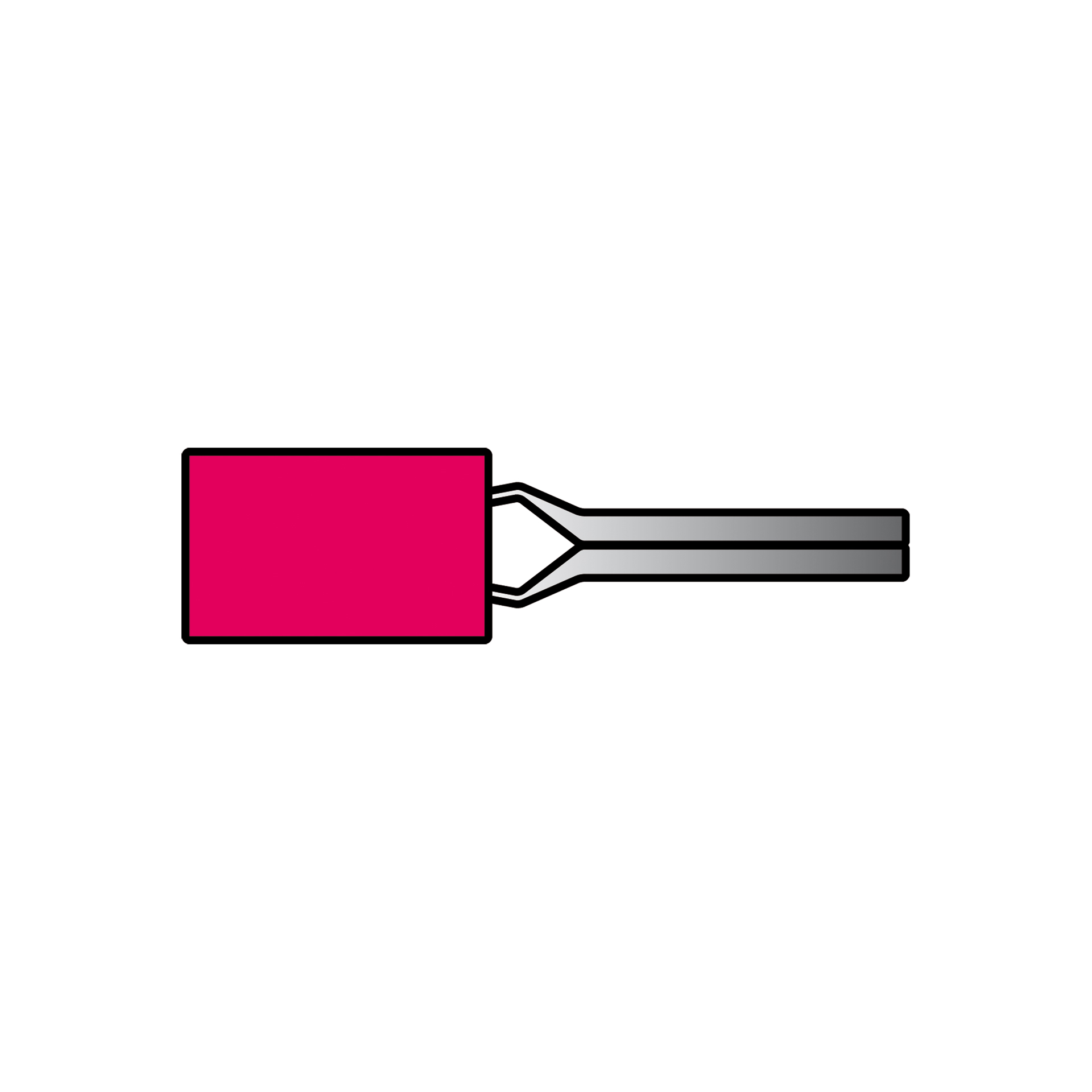 Carpoint Carpoint Pen Kabelschoen 566 Rood Ø 1.9mm 10 Stuks 1623804