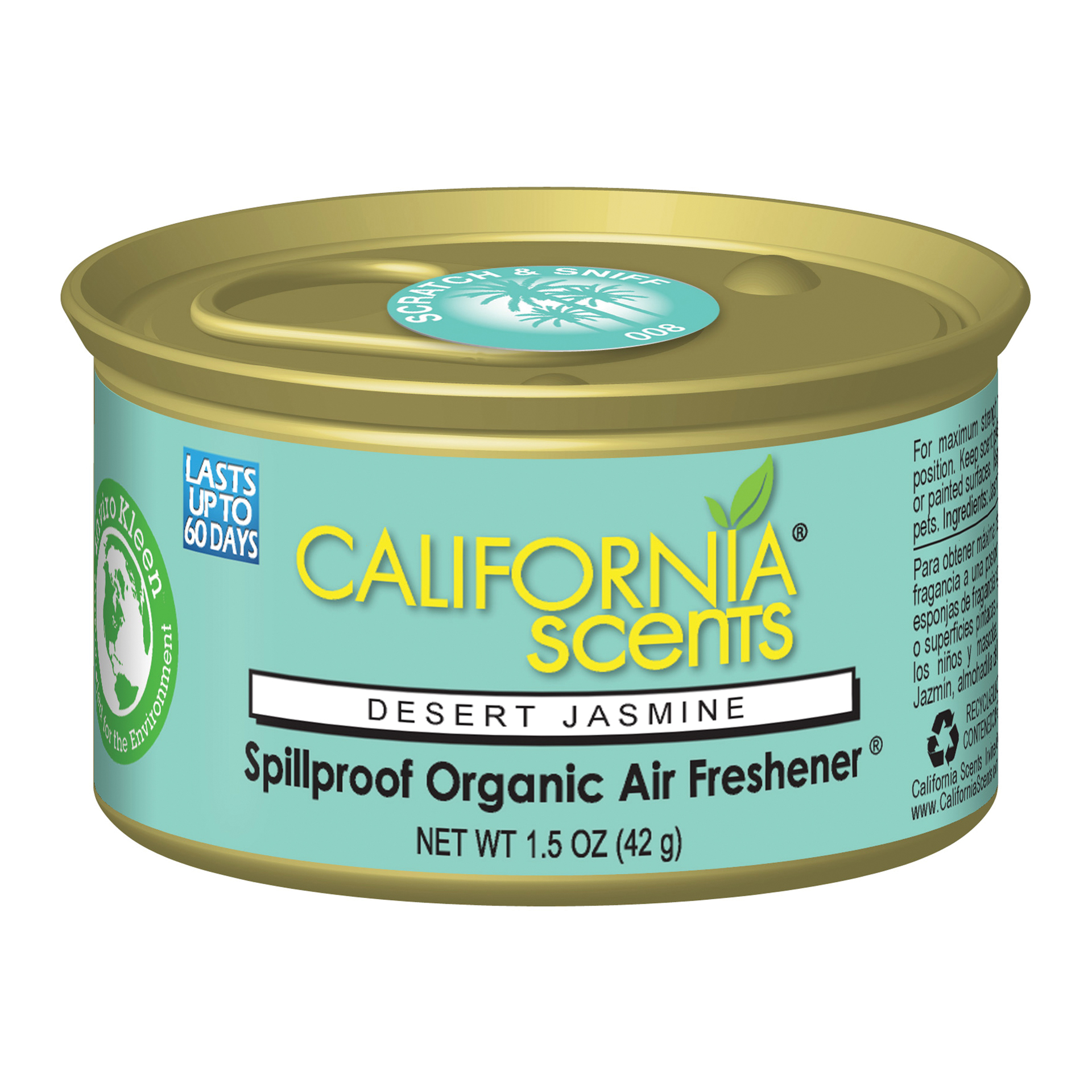 California Scents California Scents Luchtverfrisser Dessert Jasmine Blik 1711619