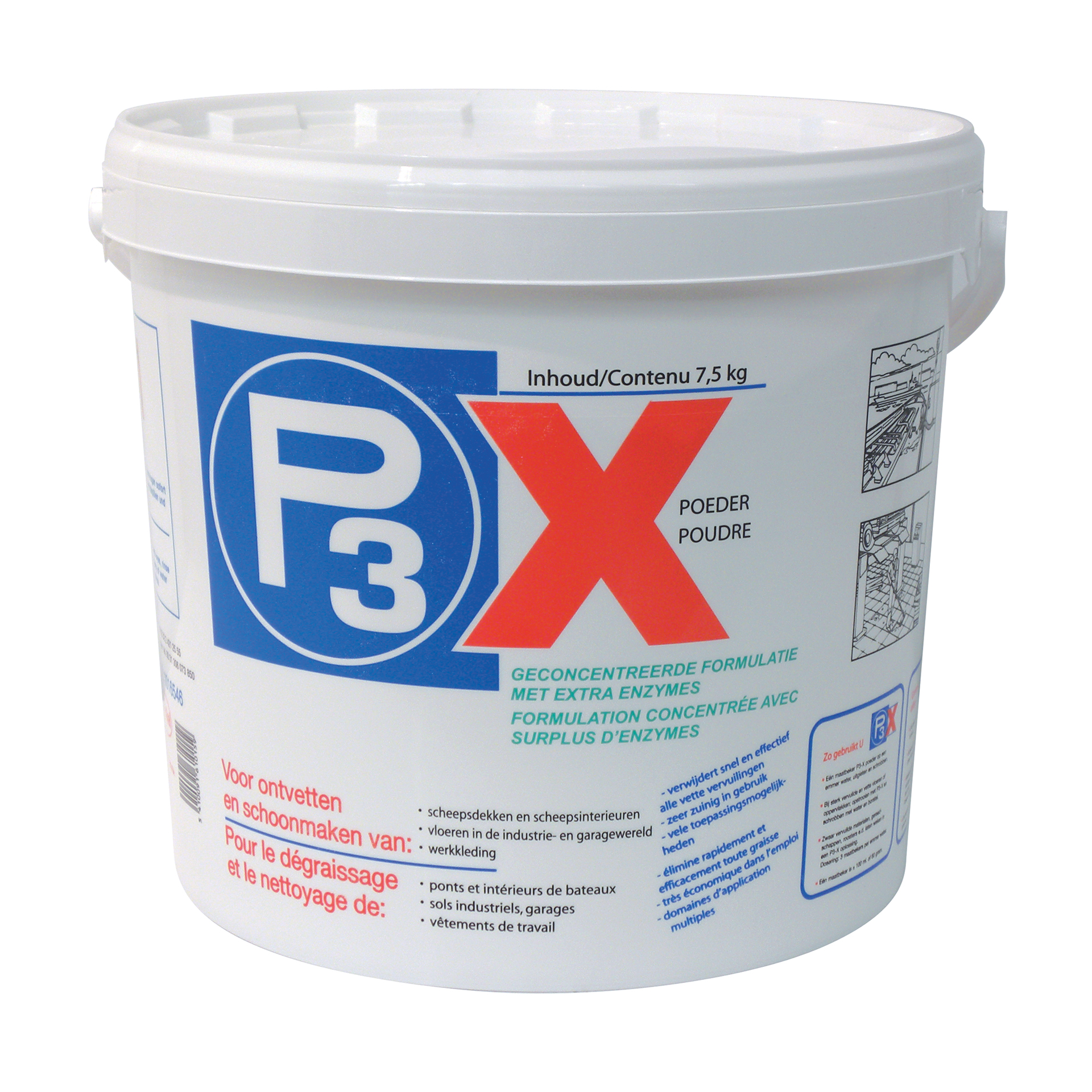 P3X P3X Poeder 7,5kg 1810099