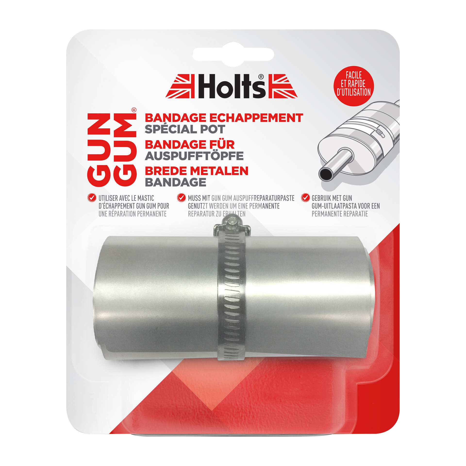 Holts Holts 52044130031 Gun gum Flexiwrap demper 1831576