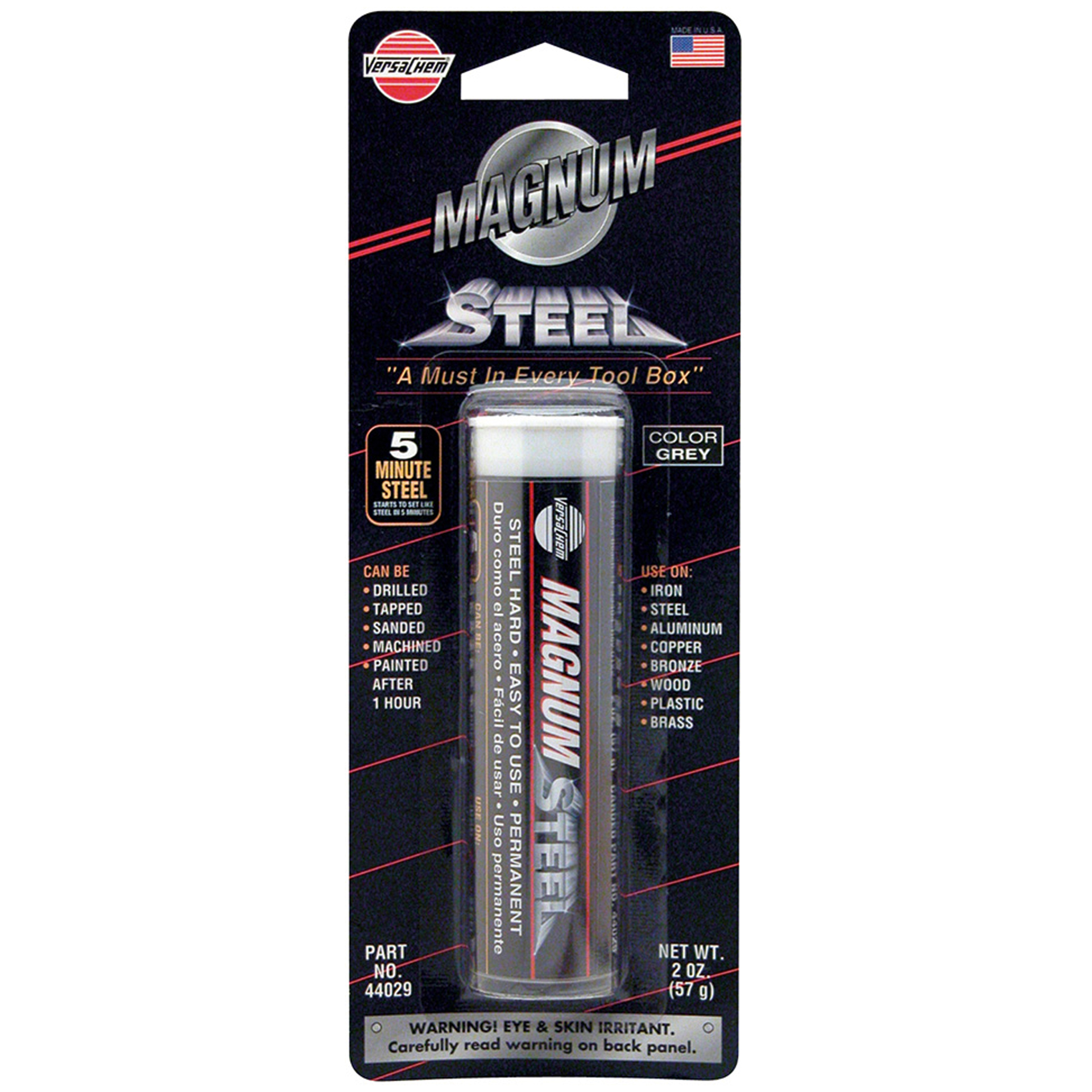 Versachem Versachem Magnum Steel kneedbare epoxy stick 1833826