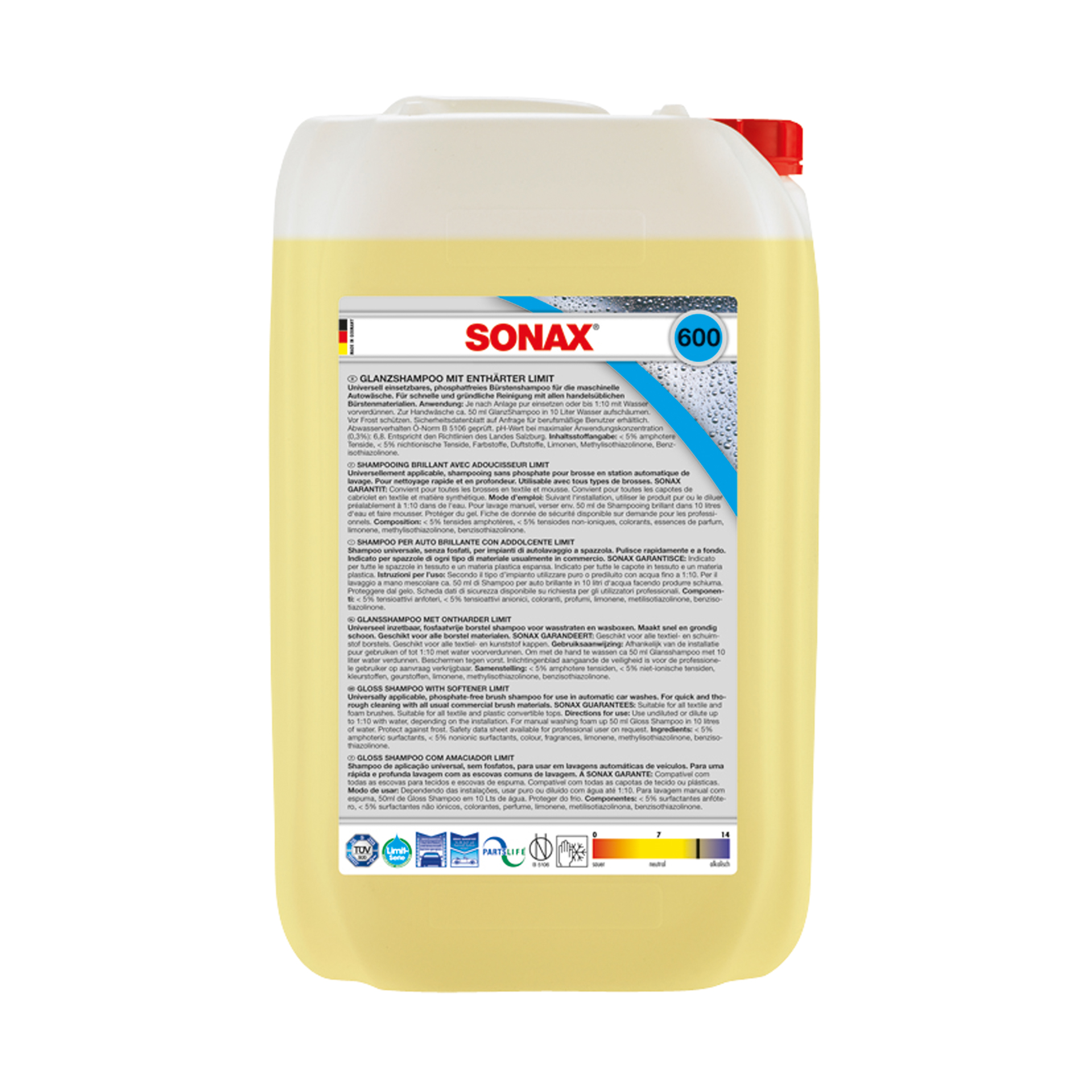 Sonax Sonax 06007050 Limit glansshampoo 25L 1837741