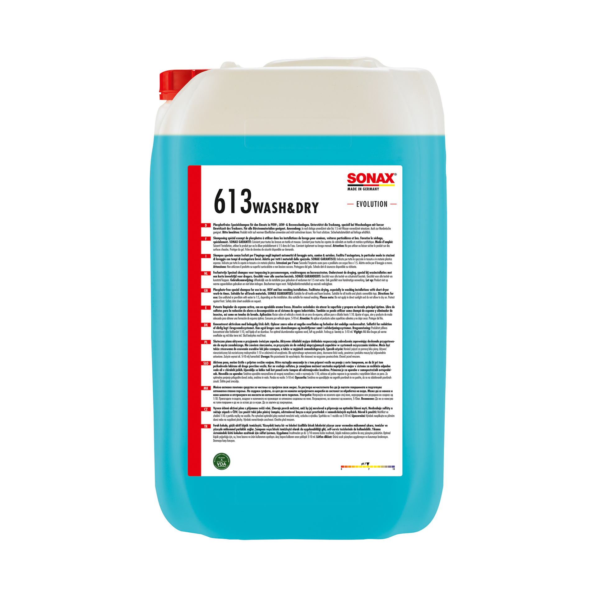 Sonax Sonax Shampoo met drooghulp 25Ltr 1837754