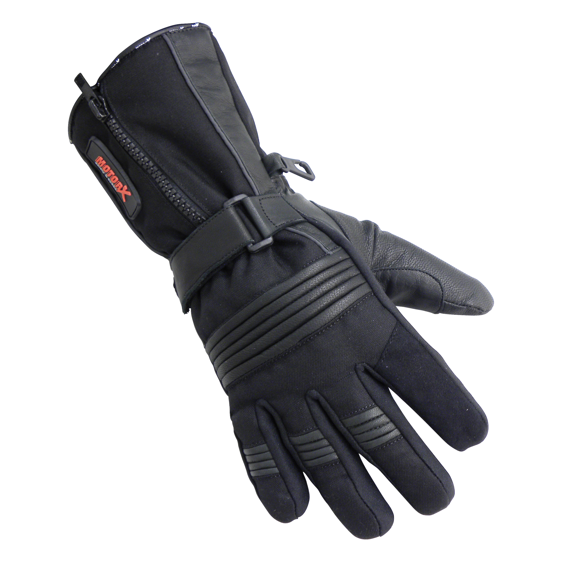 Motor X Motorhandschoenen leder winter zwart S 4290310