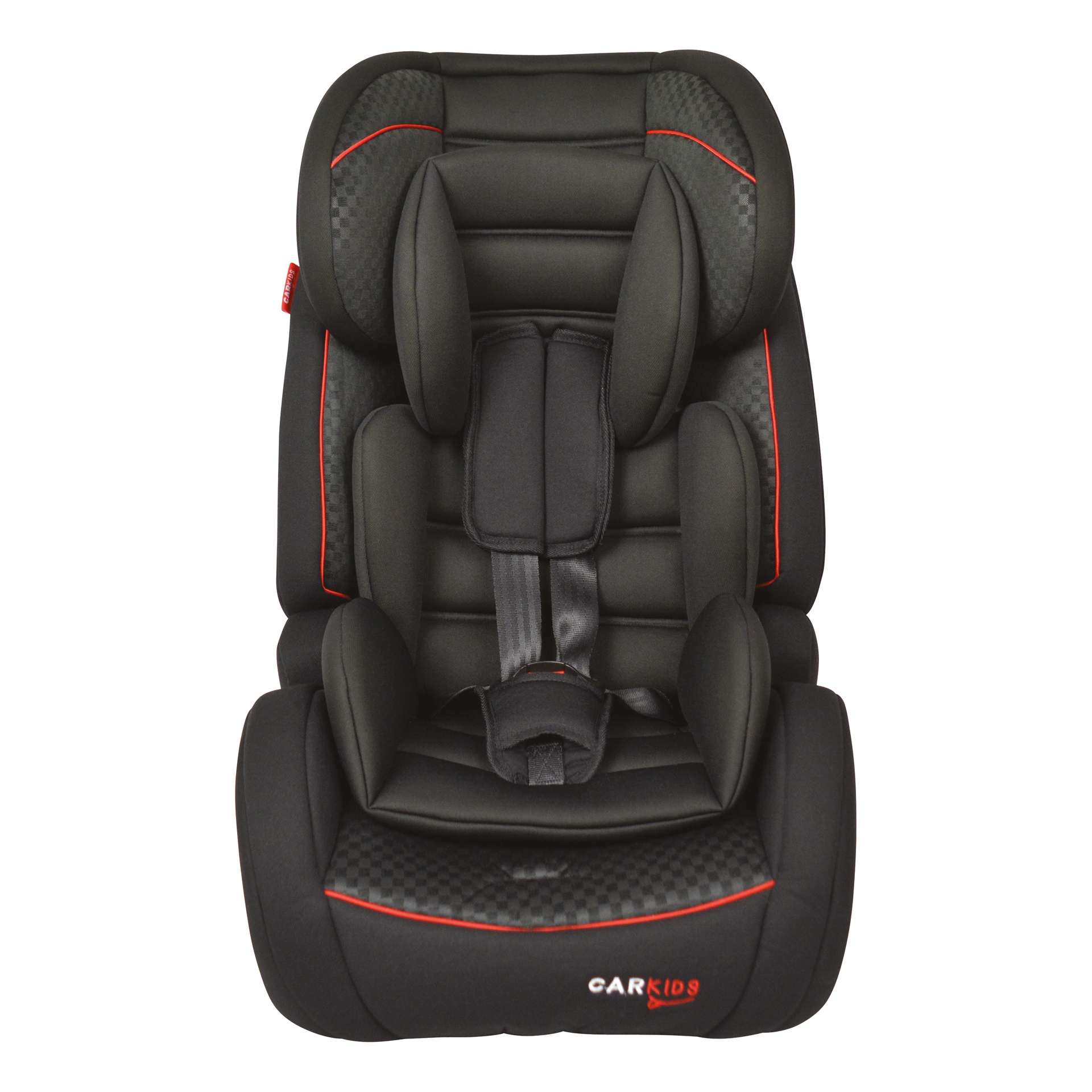 Carkids Carkids Kinderzitje zwart rood groep 1/2/3 Isofix 4310008