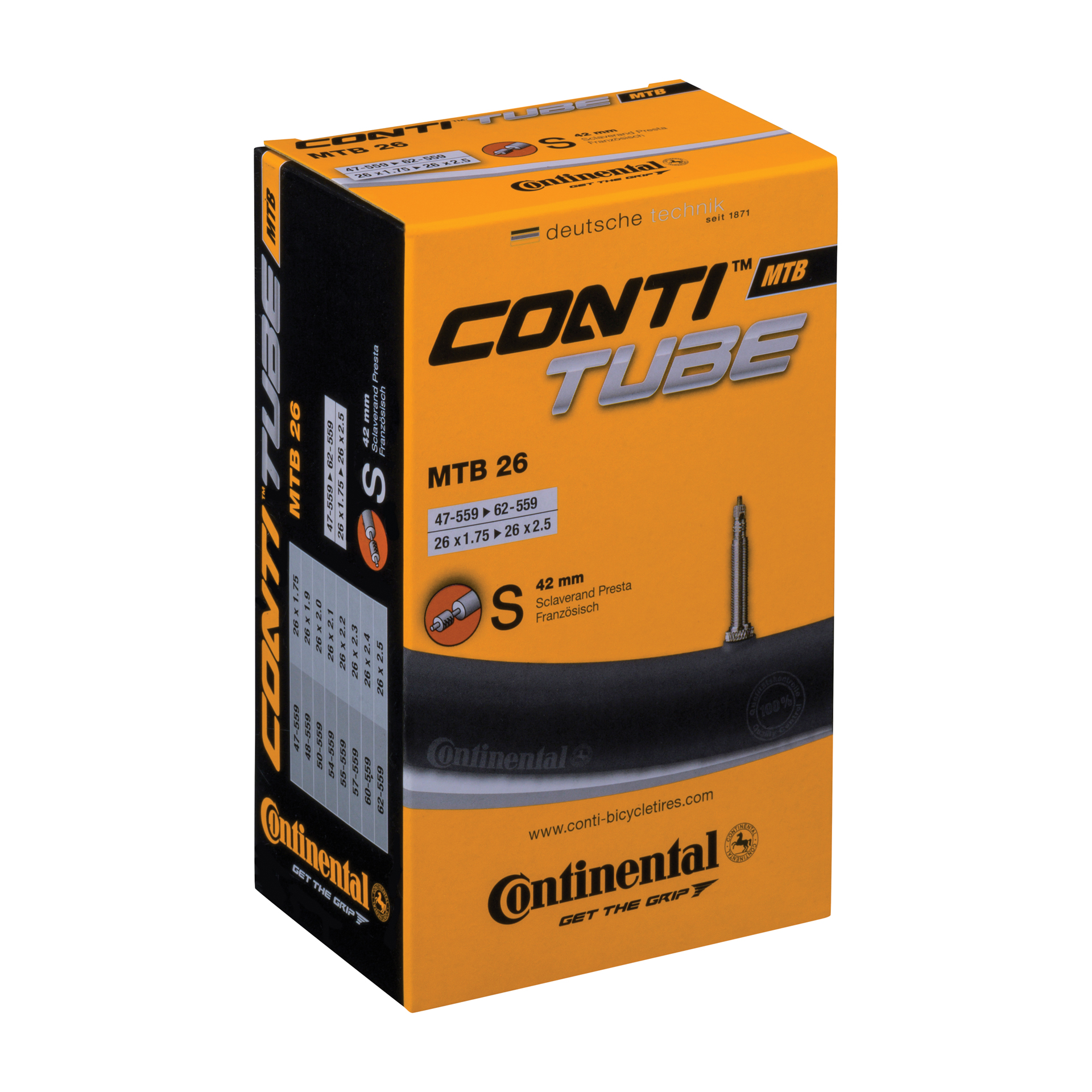 Continental Continental Binnenband MTB 26" S42 5036732