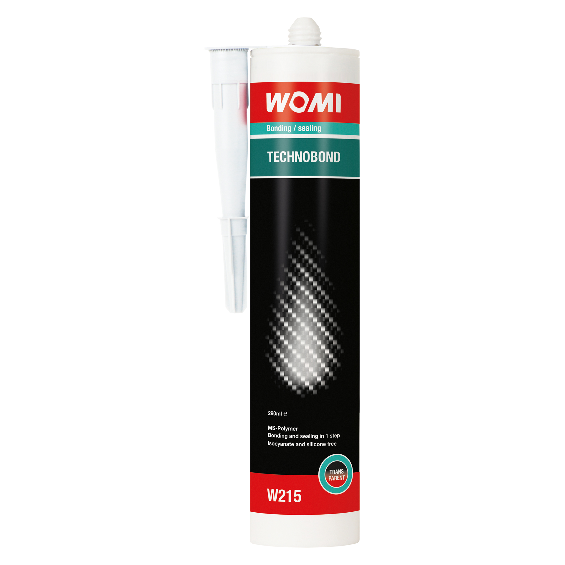 Womi Womi W215 Technobond Transparant 290ml 5570215