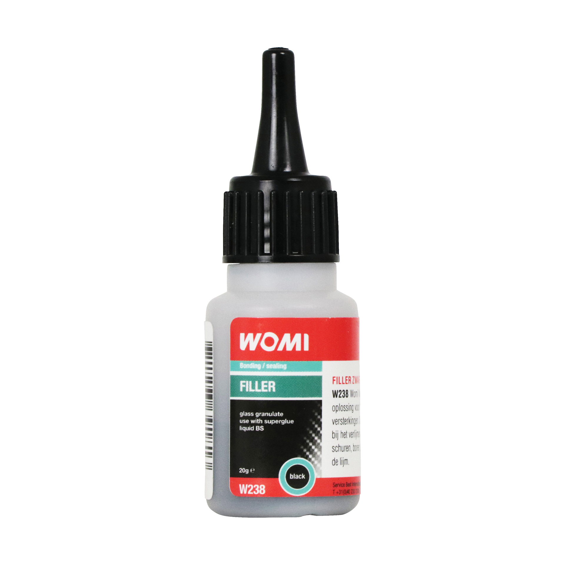 Womi Womi W238 Filler Zwart 20g 5570238