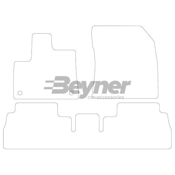 Beyner Pasklare stoffen matten MSN-1360362