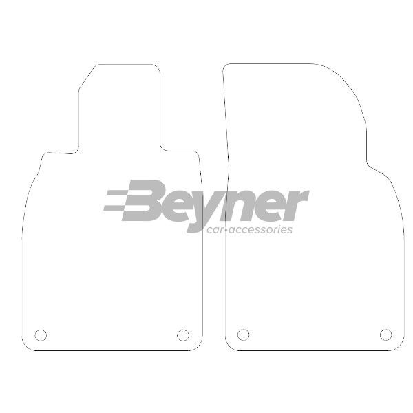 Beyner Pasklare stoffen matten MSN-1360390