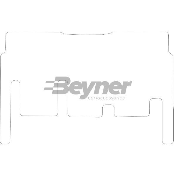 Beyner Pasklare stoffen matten MSN-1360422