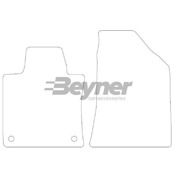 Beyner Pasklare stoffen matten MSN-1360427