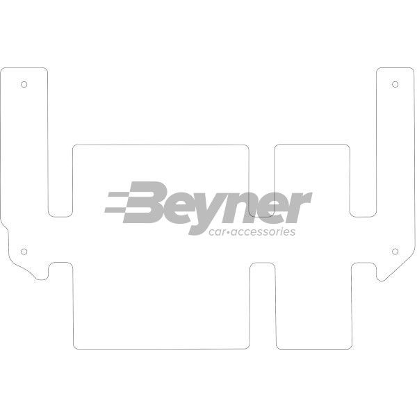 Beyner Pasklare stoffen matten MSN-1360479