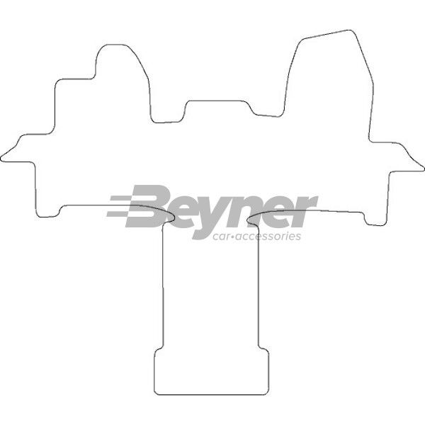 Beyner Pasklare stoffen matten MSN-1360702