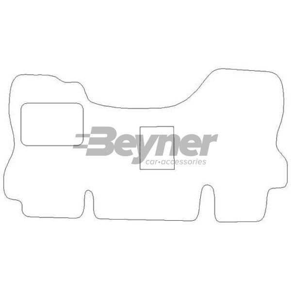 Beyner Pasklare stoffen matten MSN-1360704