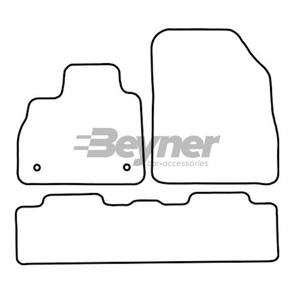 Beyner Pasklare stoffen matten MSN-1360757