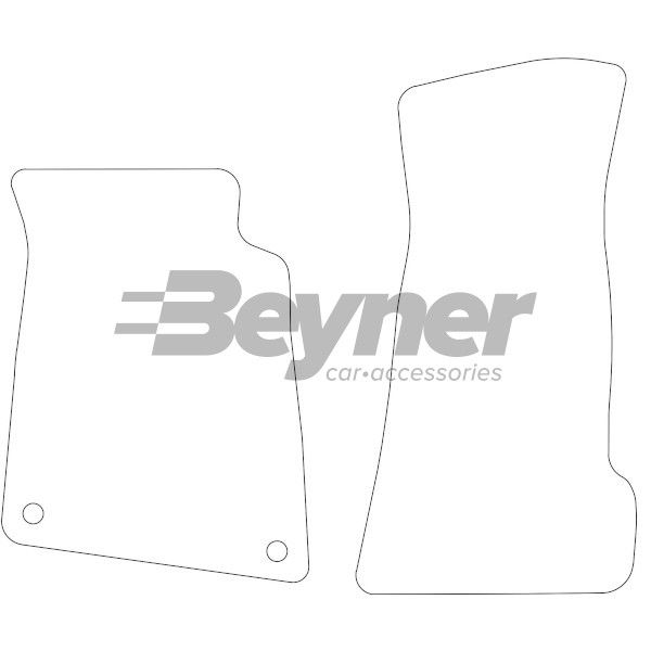 Beyner Pasklare stoffen matten MSN-1362038