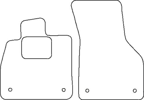 Beyner Pasklare stoffen matten MSN-1362107