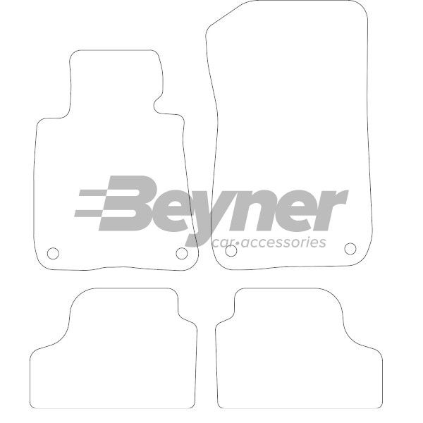 Beyner Pasklare stoffen matten MSN-1362203