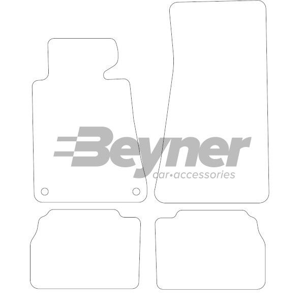 Beyner Pasklare stoffen matten MSN-1362215