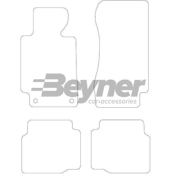 Beyner Pasklare stoffen matten MSN-1362217