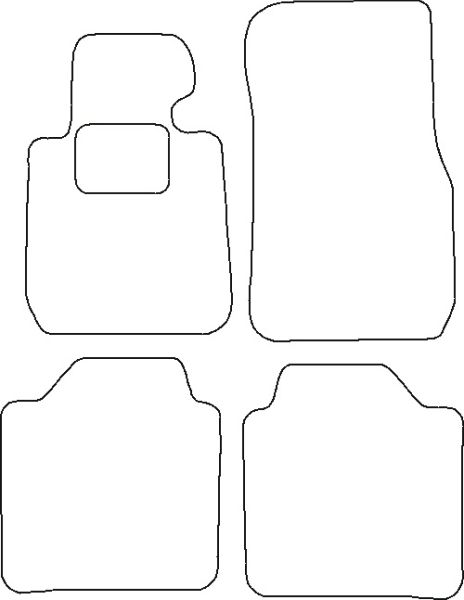 Beyner Pasklare stoffen matten MSN-1362220