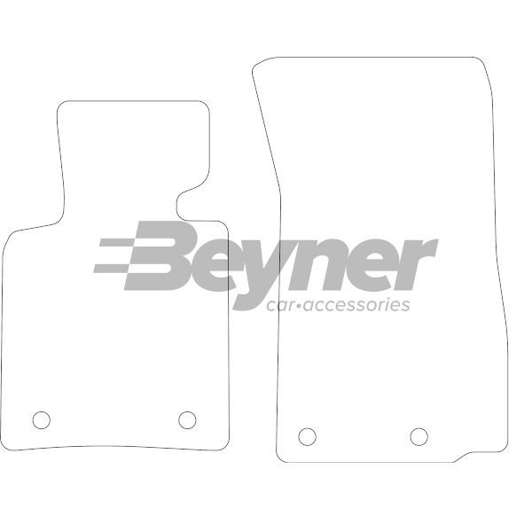 Beyner Pasklare stoffen matten MSN-1362241