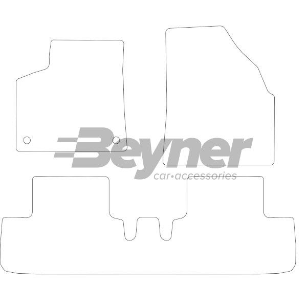 Beyner Pasklare stoffen matten MSN-1362337