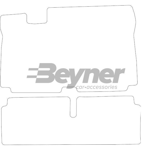 Beyner Pasklare stoffen matten MSN-1362411