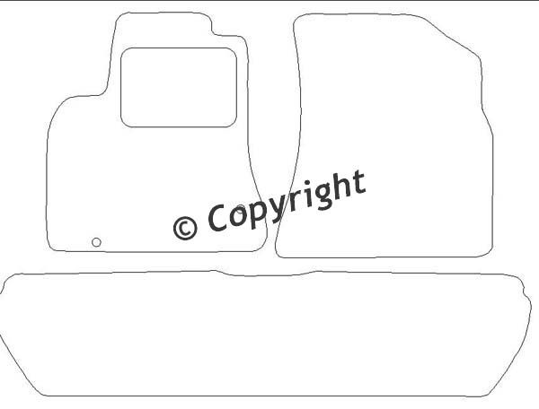 Beyner Pasklare stoffen matten MSN-1362424